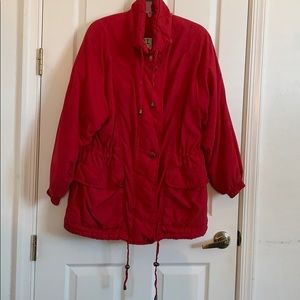Izzy Outerwear Jacket, Size M, Red